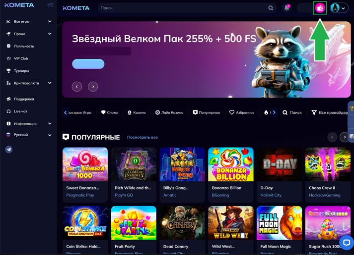 Главная страница